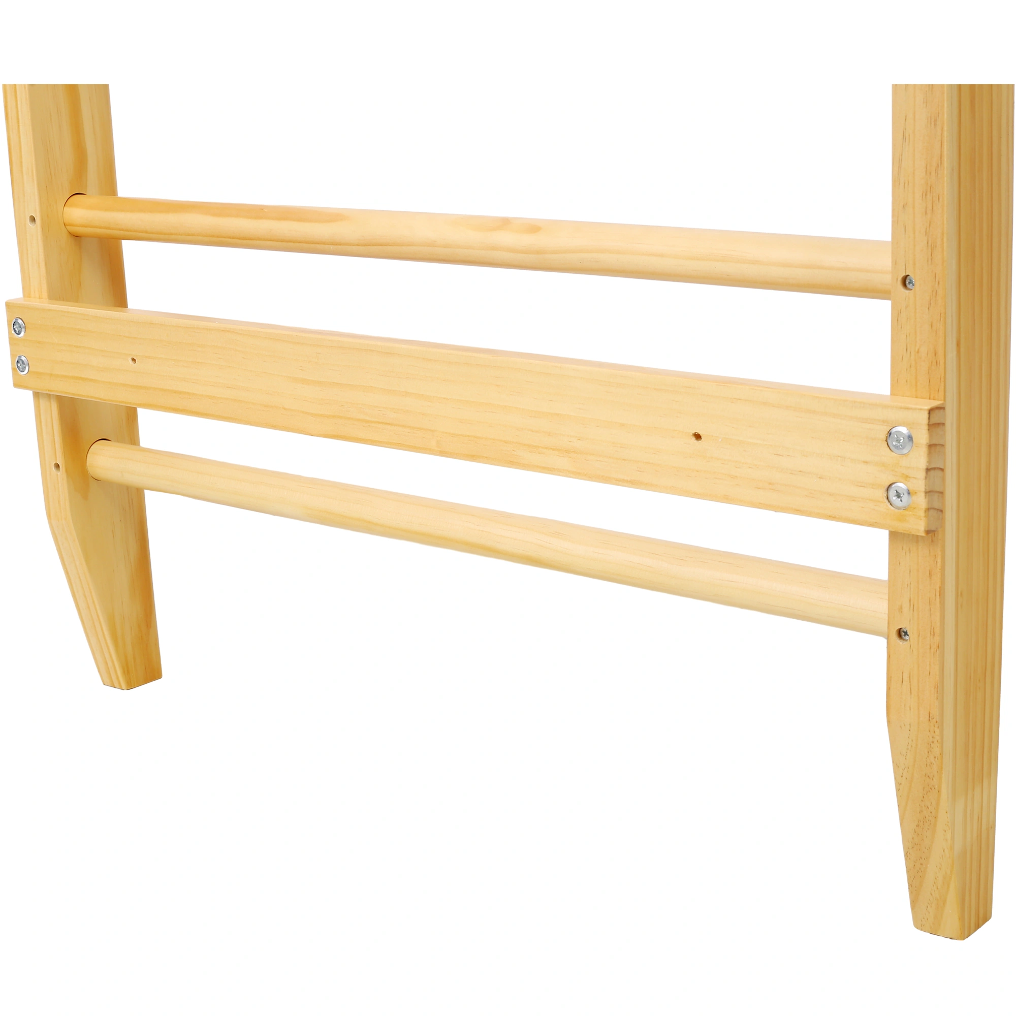 Wood Stall Bars for Gymnastics, Wall Mounted Pull Up Bar, Swedish Ladder for Physical Therapy, Stretching, Home Gym Workout & Yoga view 7
