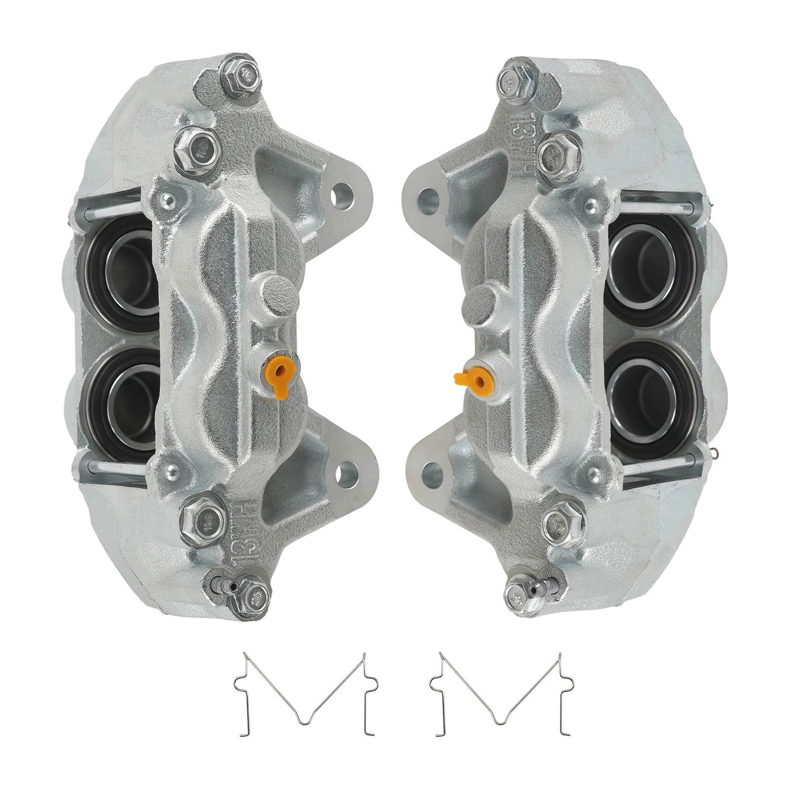 4 Piston Front Brake Calipers fit for Lexus GX470 Toyota 4Runner 2003-2009 Complete view 6