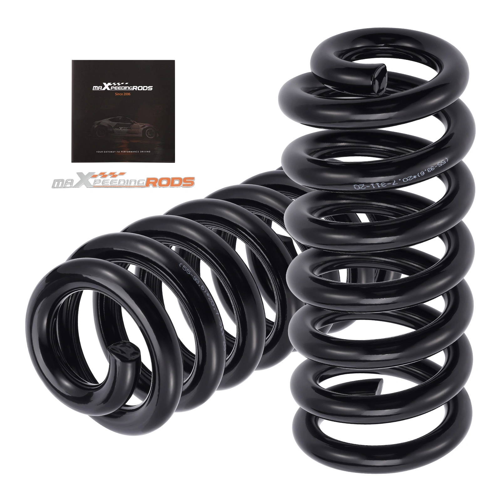 2" Front Lowering Coil Springs Drop Kit fit for Chevy C10 GMC C15 2WD 1963-1987 view 6