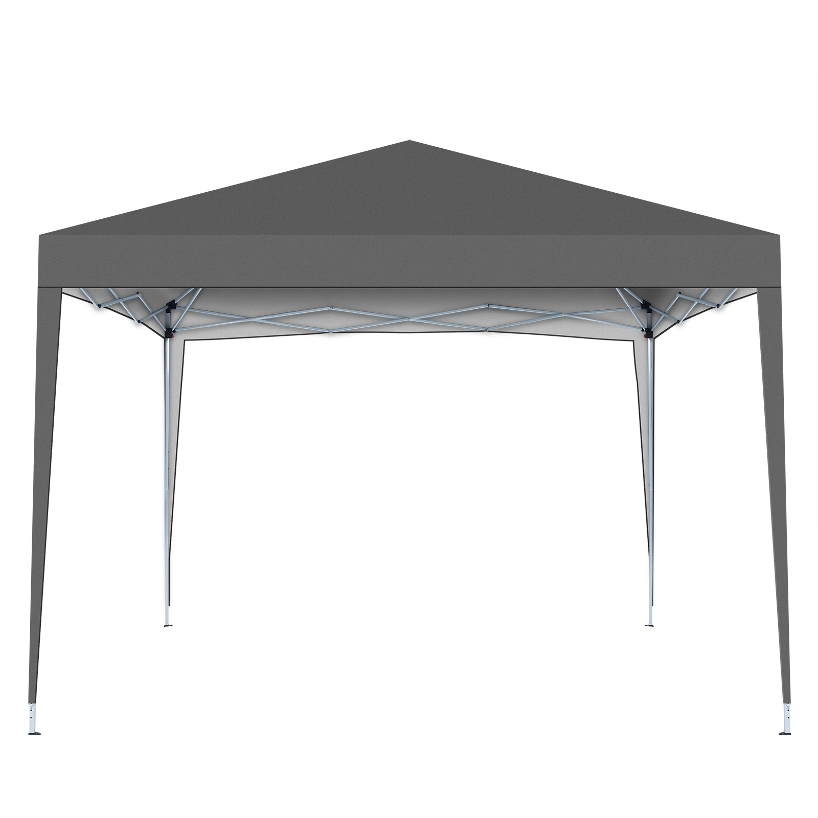 2m x 2m Pop Up Gazebo Outdoor Garden Shelter Canopy, PVC Coated Frame with Travel Carry Bag