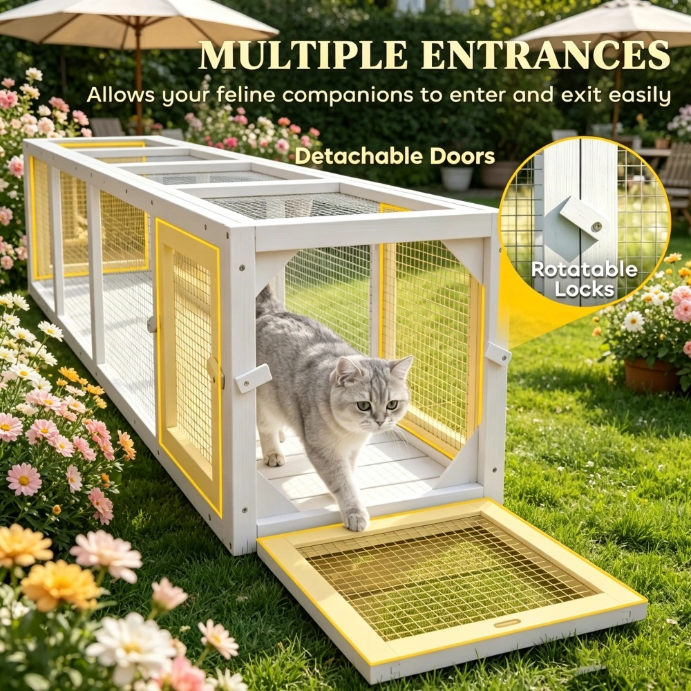 Outdoor Cat Tunnel view 3