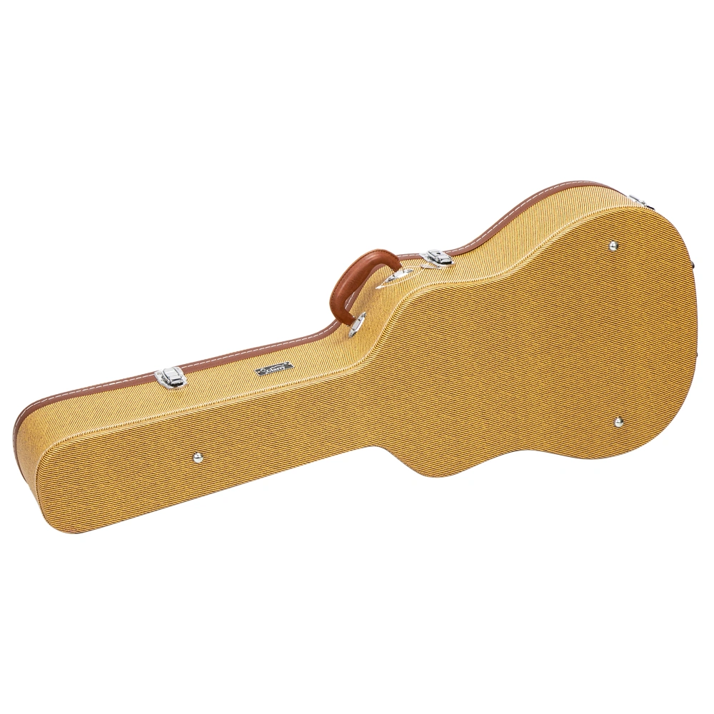 41" Folk Guitar Hardshell Carrying Case Fits Most Acoustic Guitars Microgroove Flat Yellow view 3