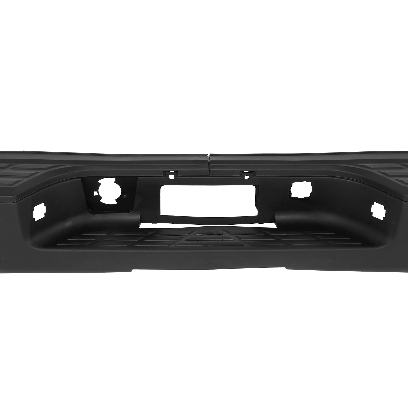 Pickup Rear Bumper Chevrolet Silverado 1500 2007-2013-Silver/Steel/No Hole view 6