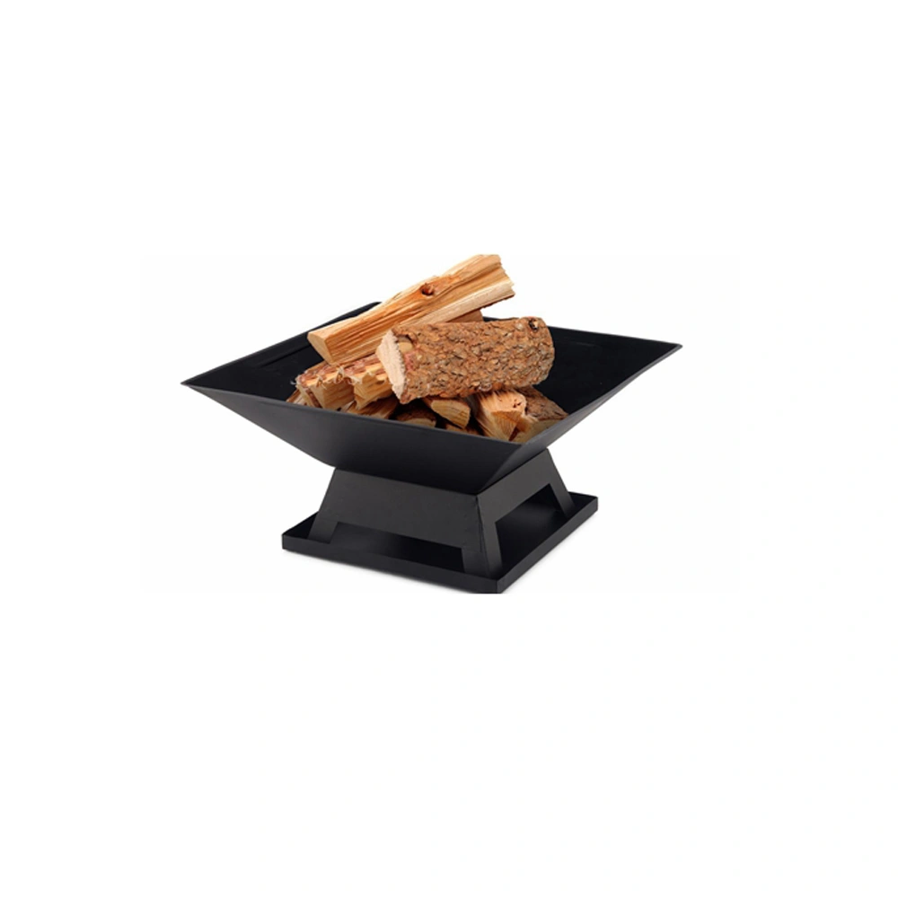 Modernisation Square BBQ Grill Outdoor Heater Garden Outdoor Fireplace Portable Fire Pit Contracted Barbecue Brazier Wood Stove view 2