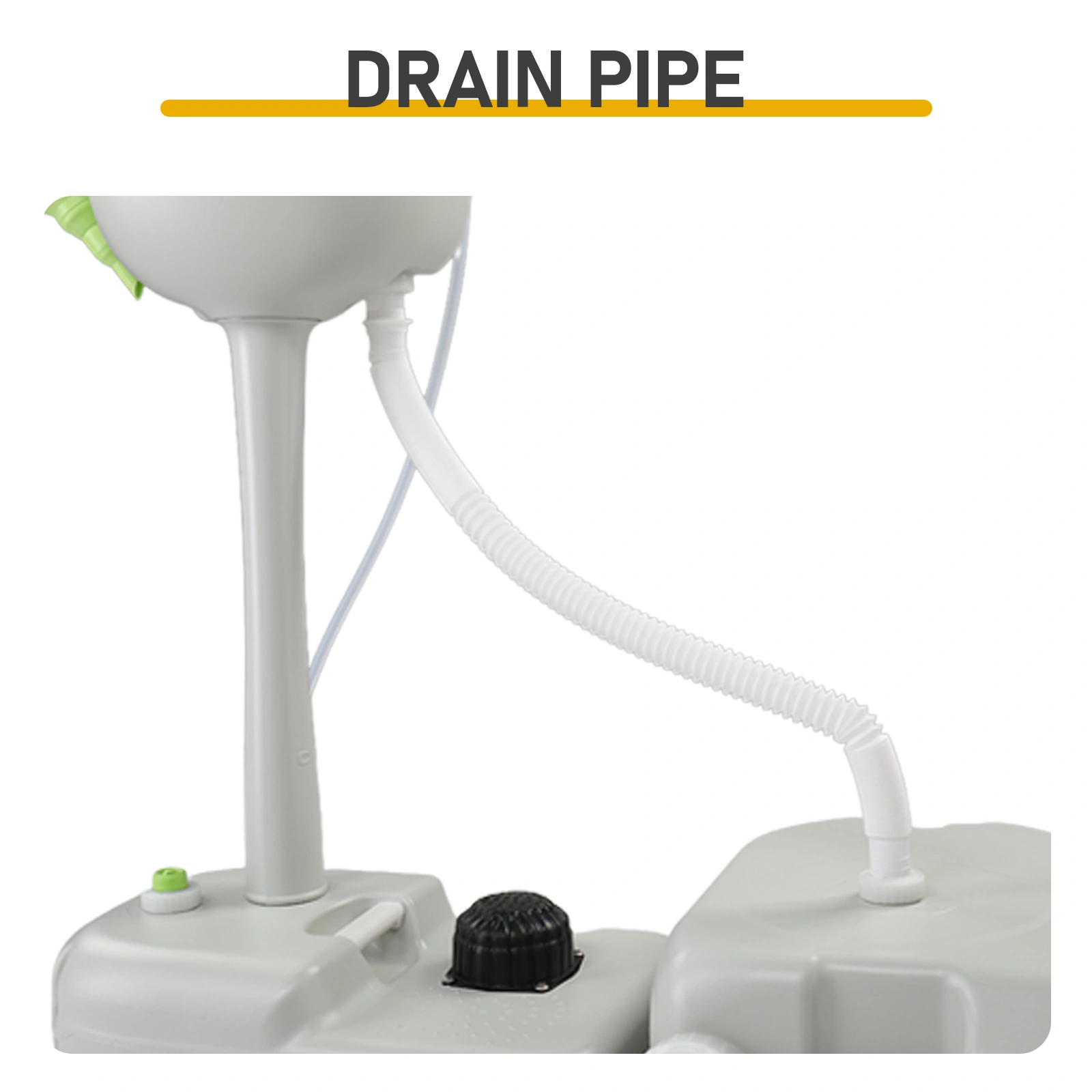 CHH-7701 562 Portable Removable Outdoor Hand Sink with 24L Recovery Tank view 12