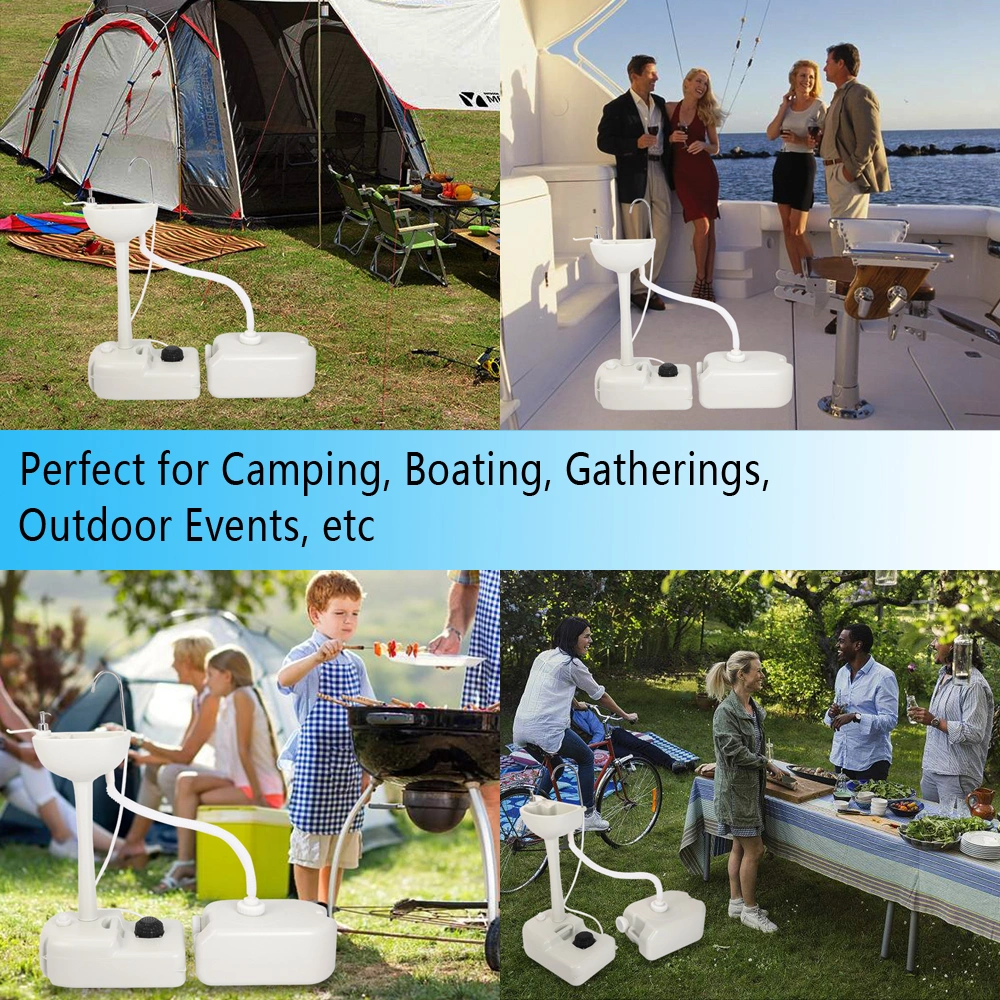 CHH-7701 562 Portable Removable Outdoor Hand Sink with 24L Recovery Tank view 16