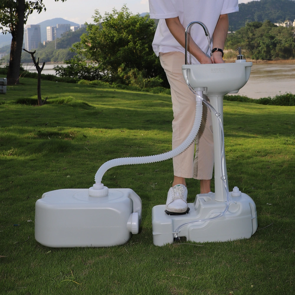 CHH-7701 562 Portable Removable Outdoor Hand Sink with 24L Recovery Tank view 20