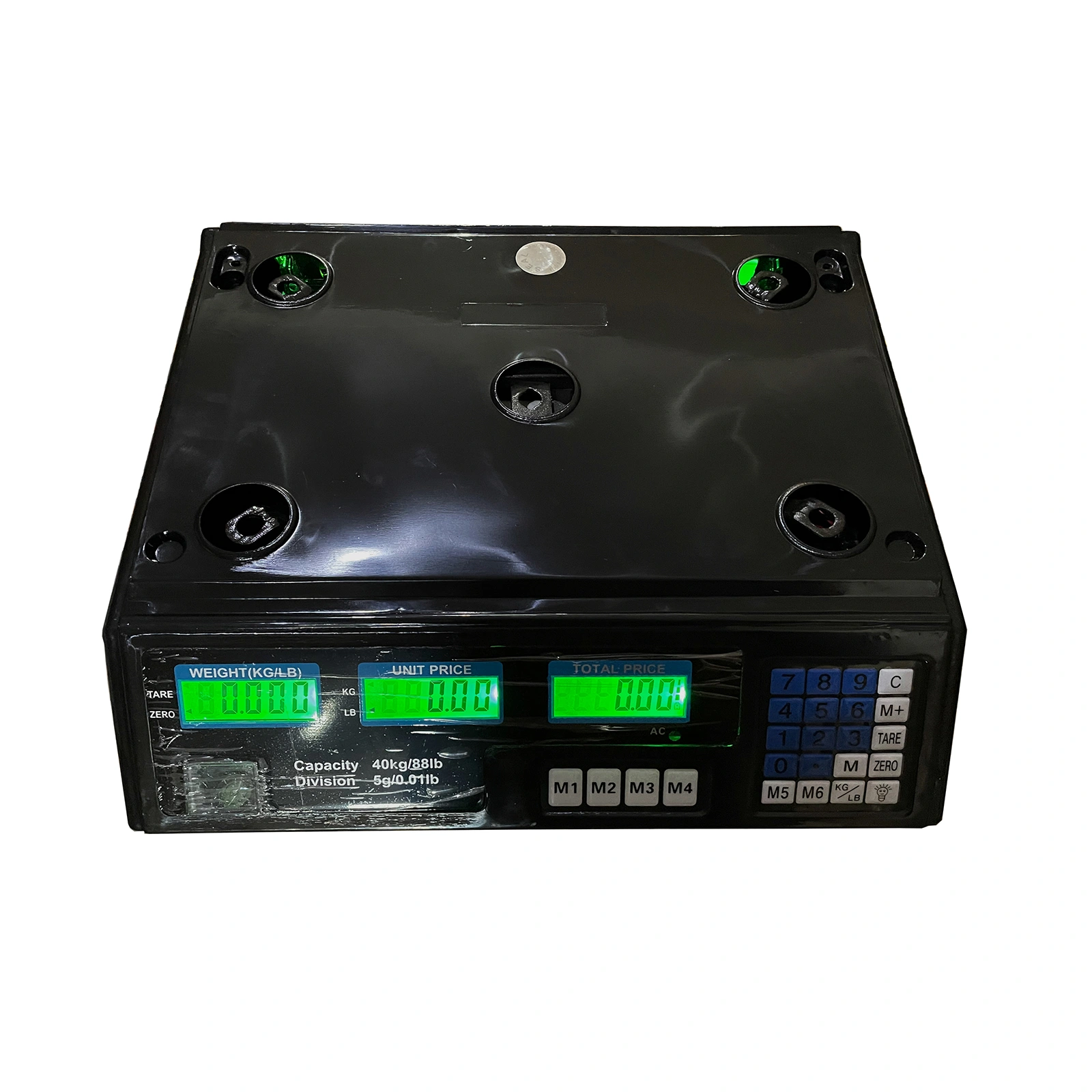 ACS-30 40kg/5g Digital Price Computing Scale for Vegetable US Plug Silver & Black view 12