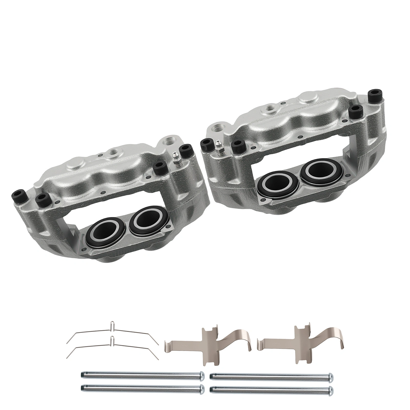 Front Disc Brake Caliper Parts fit for Subaru Impreza WRX 2006-2007 4 Piston view 6