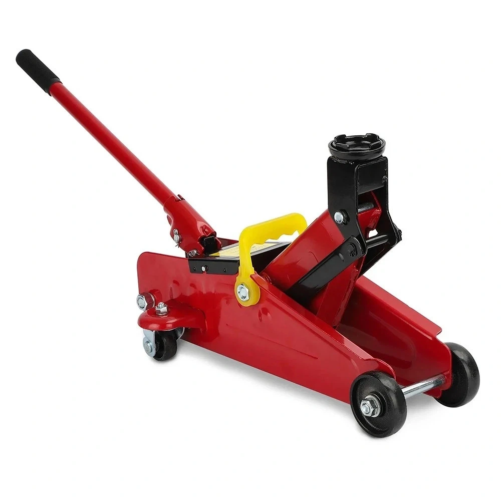 2 Ton Hydraulic Floor Jack with Plastic Carry Case, Trolley Jack for Cars & Vans
