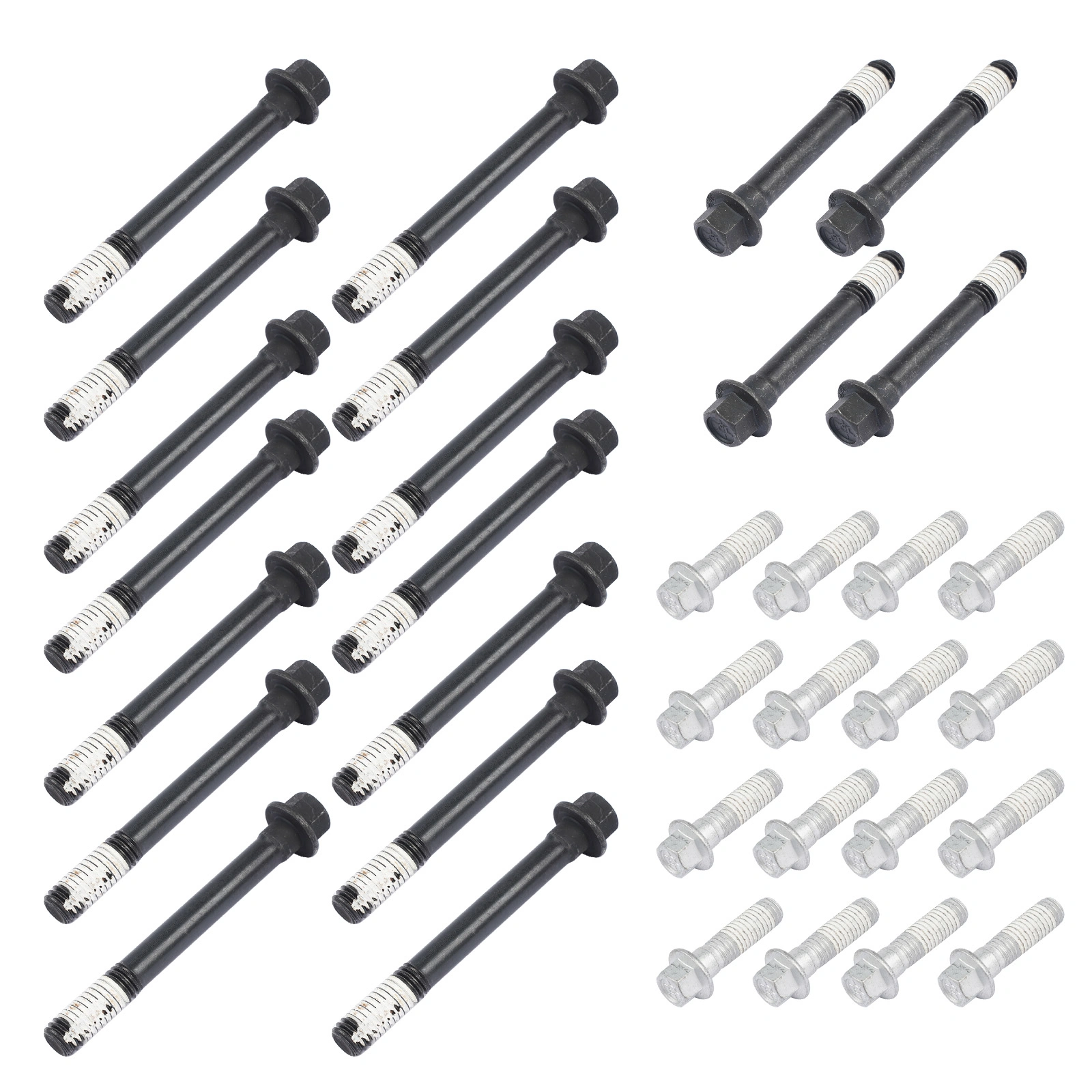 34Pcs Engine Cylinder Head Bolts for Chevrolet GMC C1500 C2500 Cadillac Escalade 5.7L ES72856 view 2