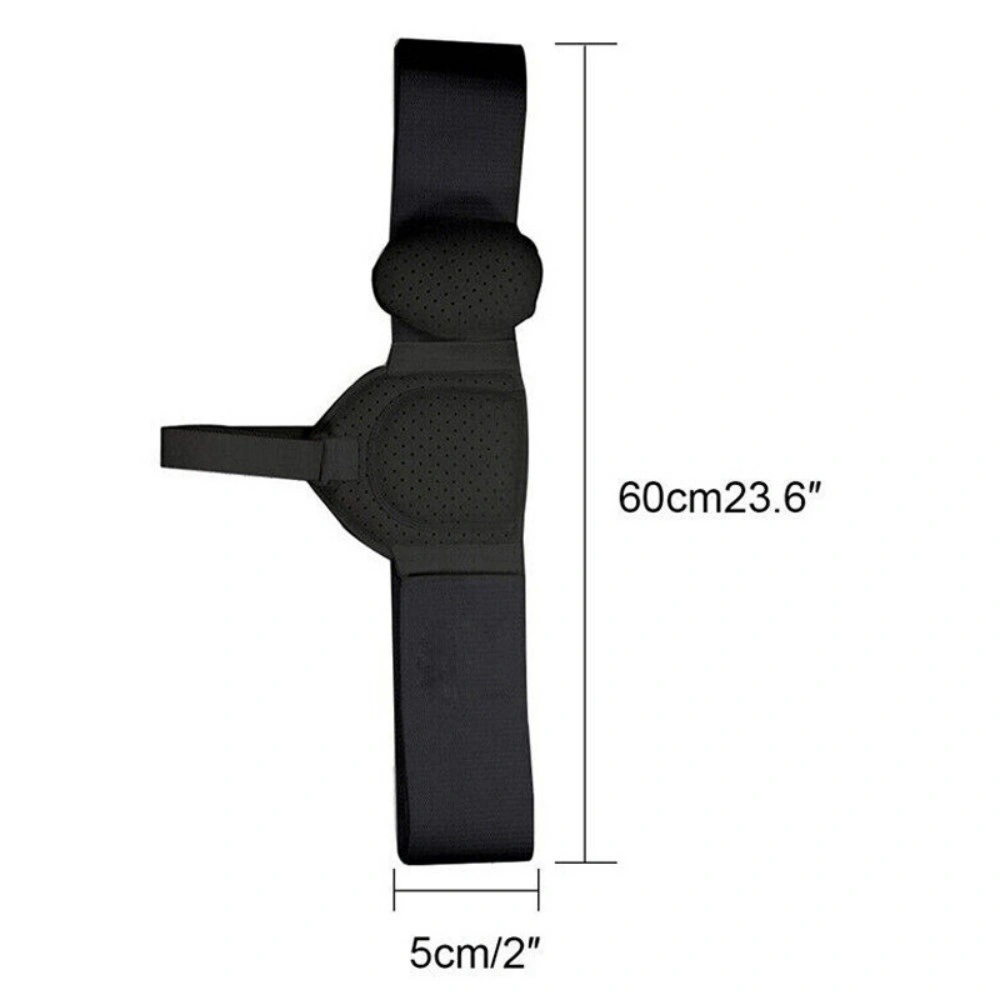 Men's Inguinal Groin Hernia Support Belt - Removable Abdominal Truss Brace view 3