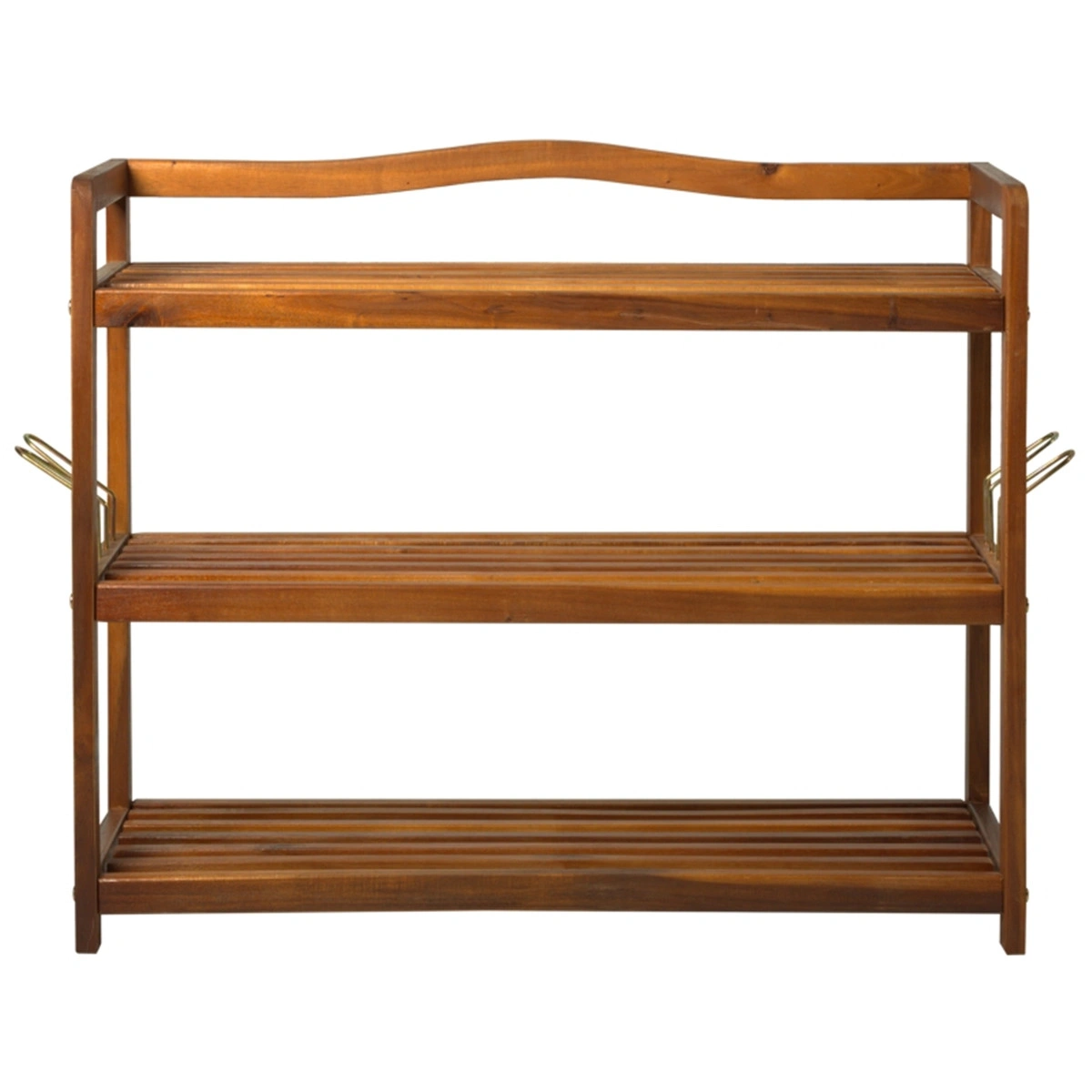 3-Tier Shoe Rack Bench with Removable Covers Small Entryway Shoe Organizer view 3