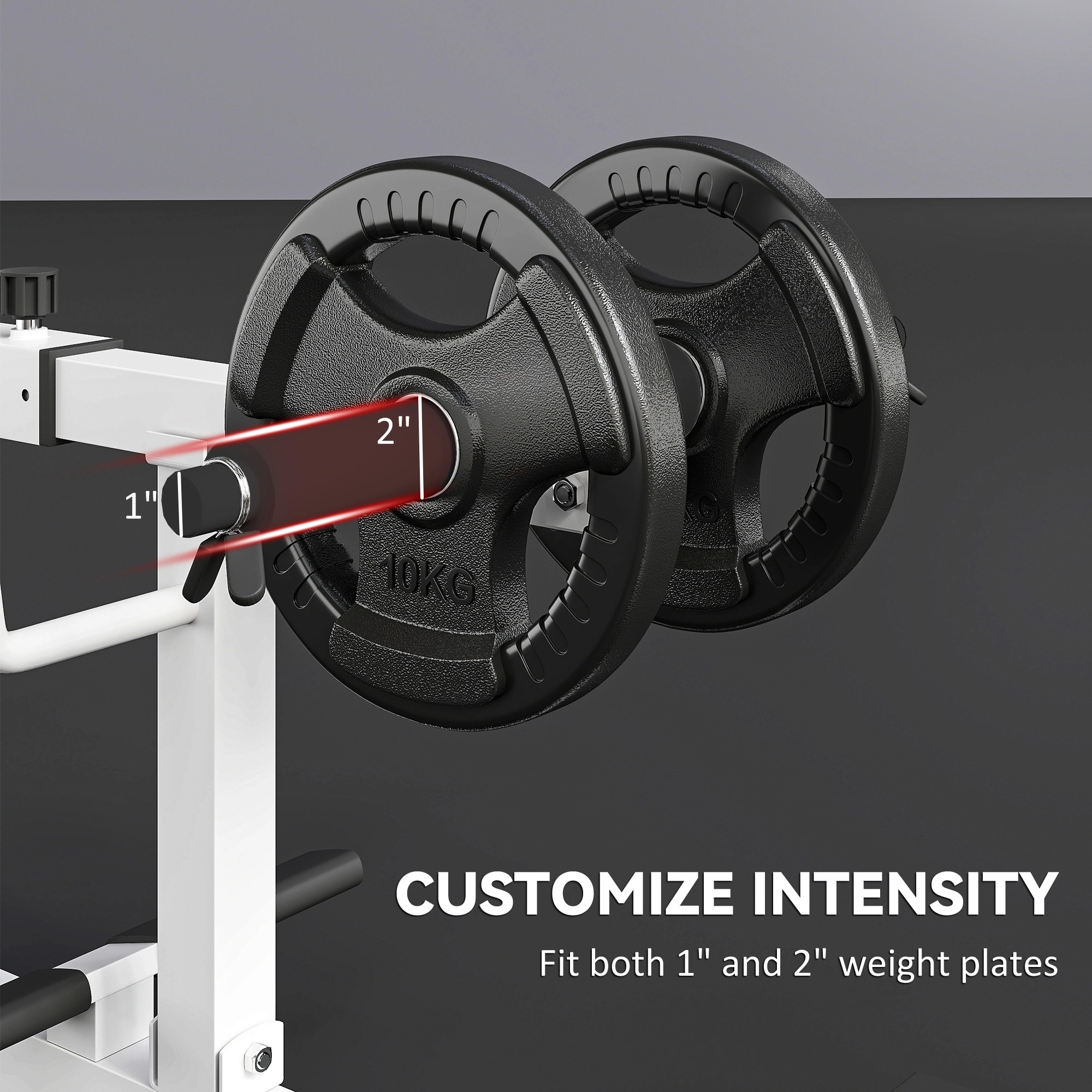 Adjustable Steel Seated Calf Raise Machine - Strength Training Gym Equipment for Leg & Calf Workout view 4
