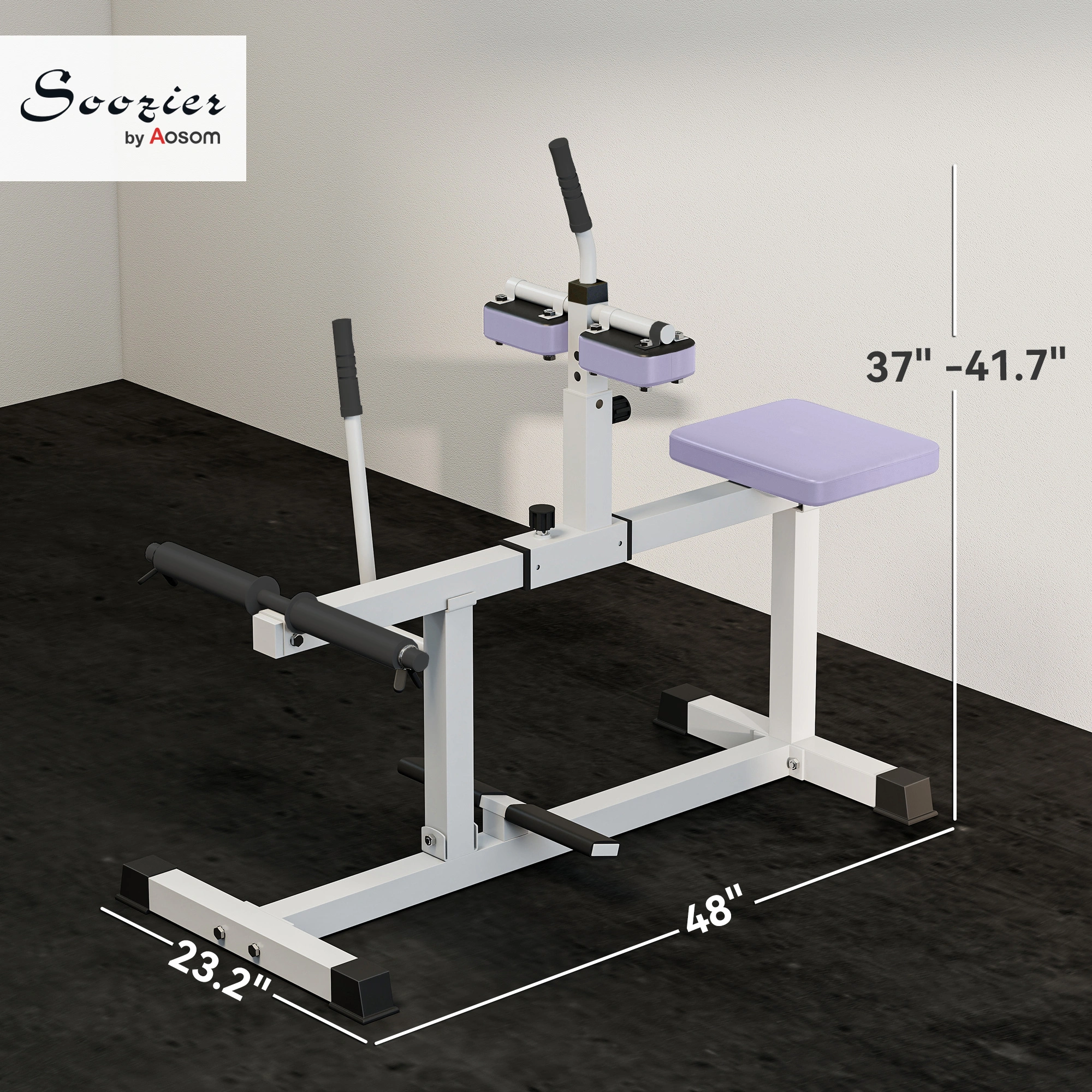 Adjustable Steel Seated Calf Raise Machine - Strength Training Gym Equipment for Leg & Calf Workout view 5
