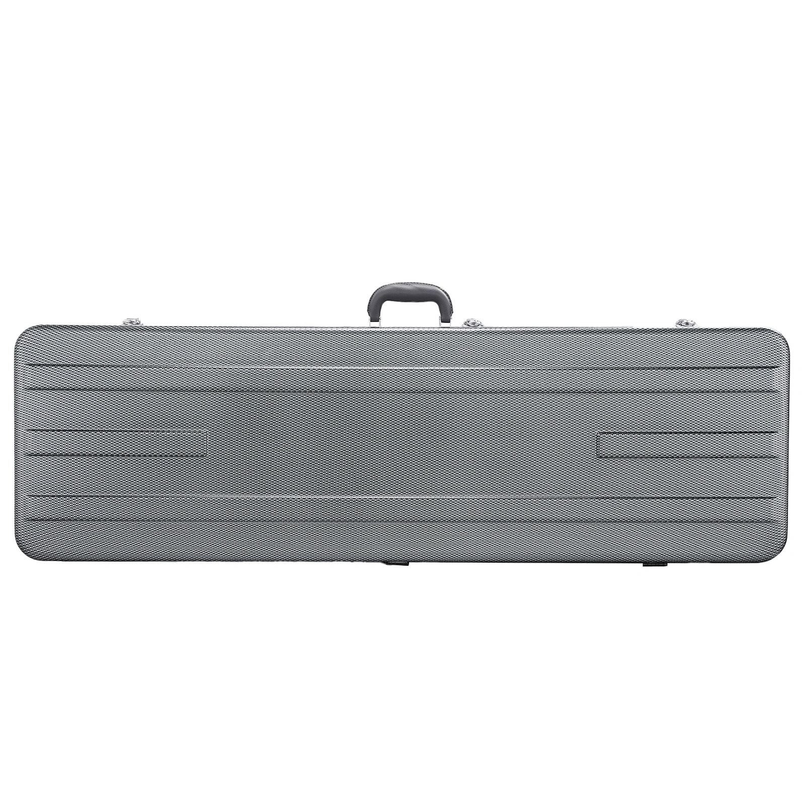 High Grade Electric Bass Guitar ABS Molded Hard Case Grayish Blue view 2