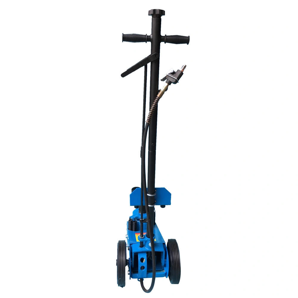 22 Ton Air Hydraulic Floor Jack Blue view 3
