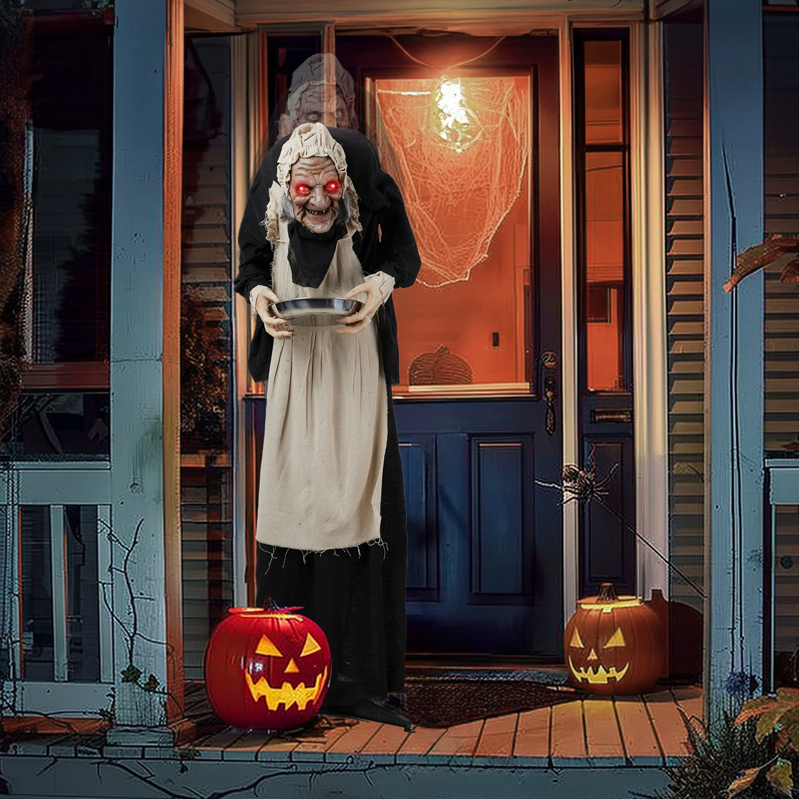 5 FT Maid Halloween Standing Decoration view 4