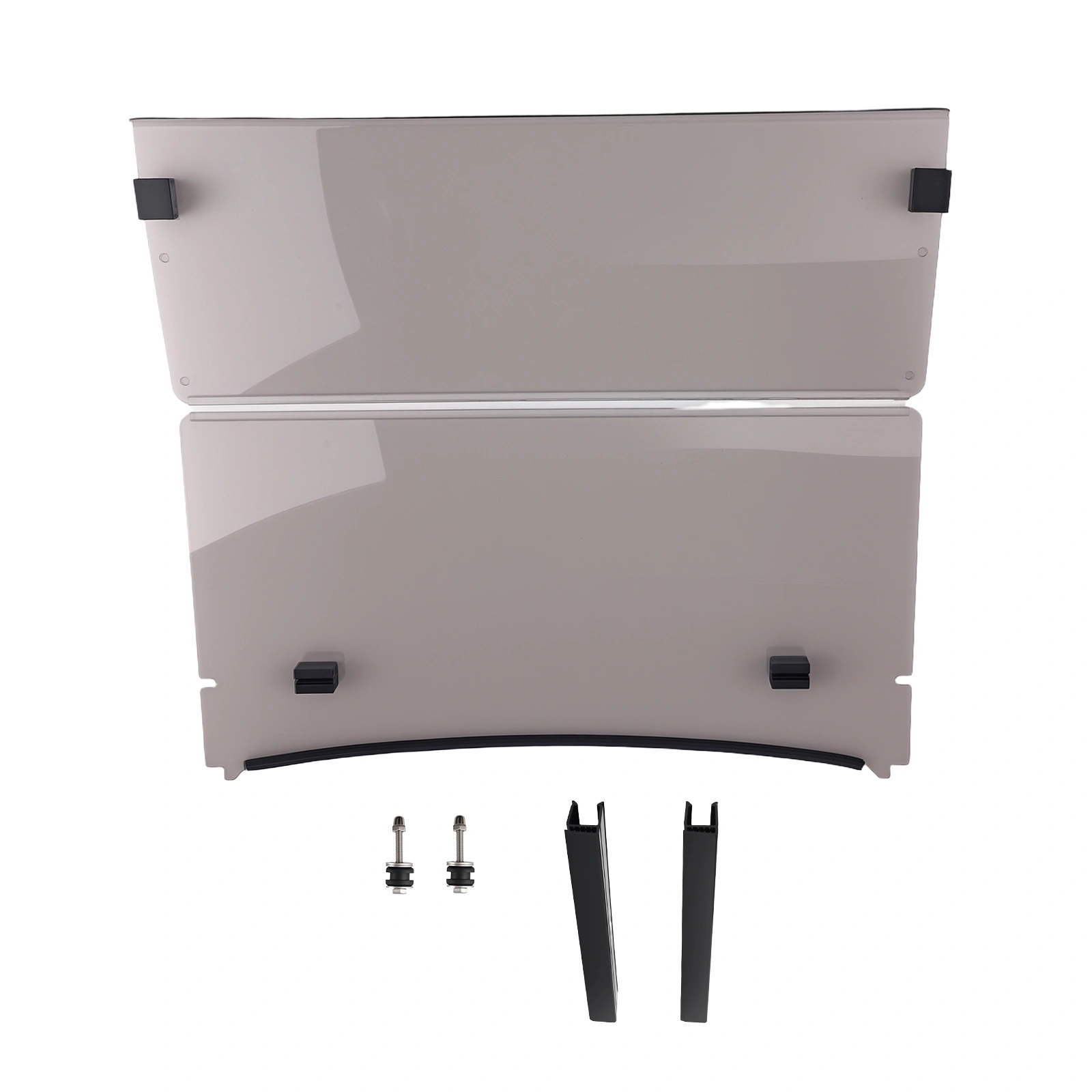 Polycarbonate Foldable Windshield fit for Yamaha Drive 2 2017 Heat Reduction view 6
