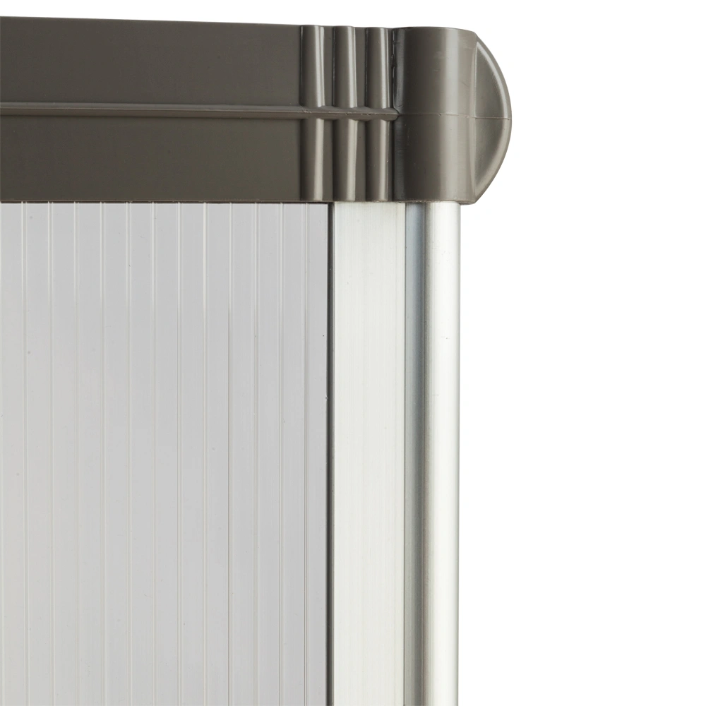 HT-200 x 100 Household Application Door & Window Rain Cover Eaves Canopy Silver & Gray Bracket view 18