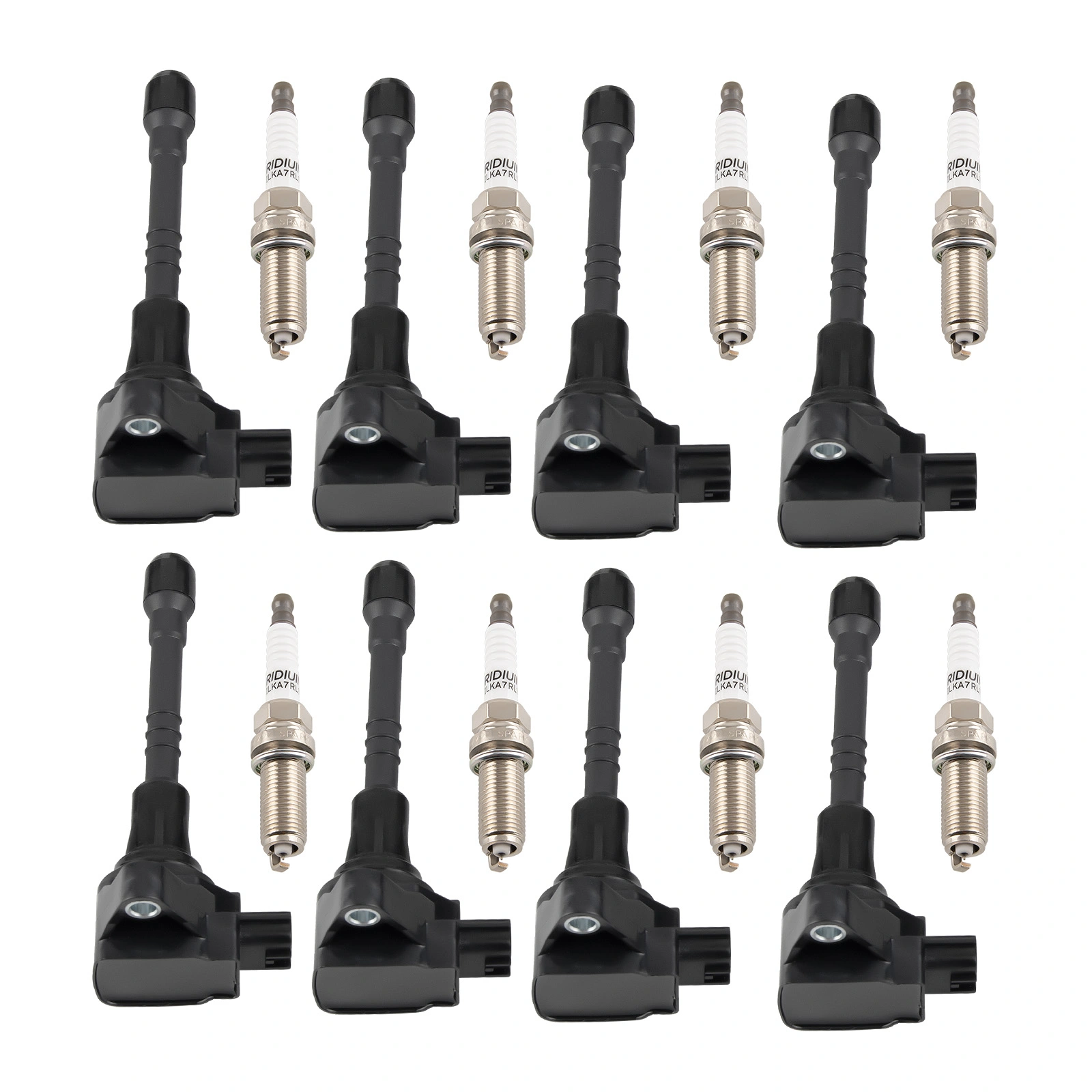 8X Ignition Coil + Spark Plugs fit for Infiniti QX56 QX80 Nissan Armada V8 5.6L 12V view 6