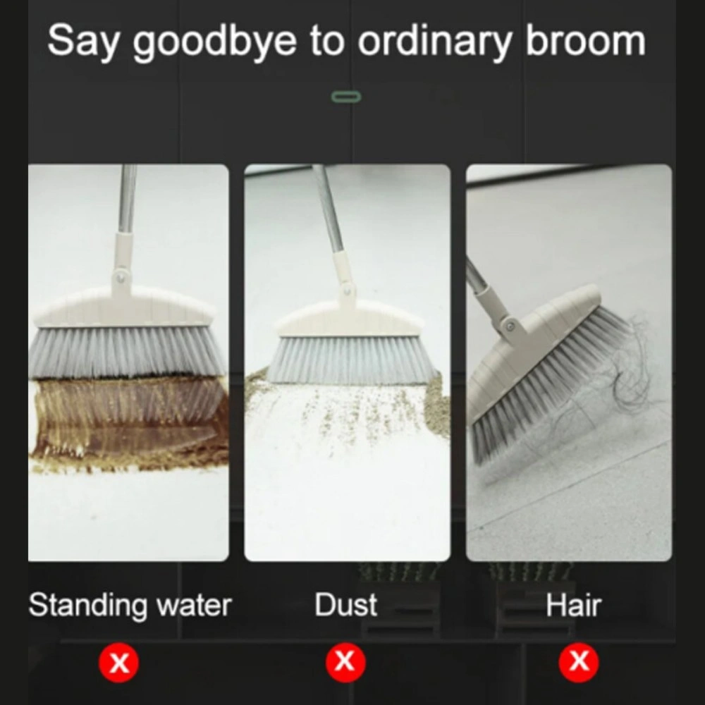 52cm Floor Squeegee Mop with Silicone Head - Wet Dry Industrial Heavy Duty Shower Cleaner view 4