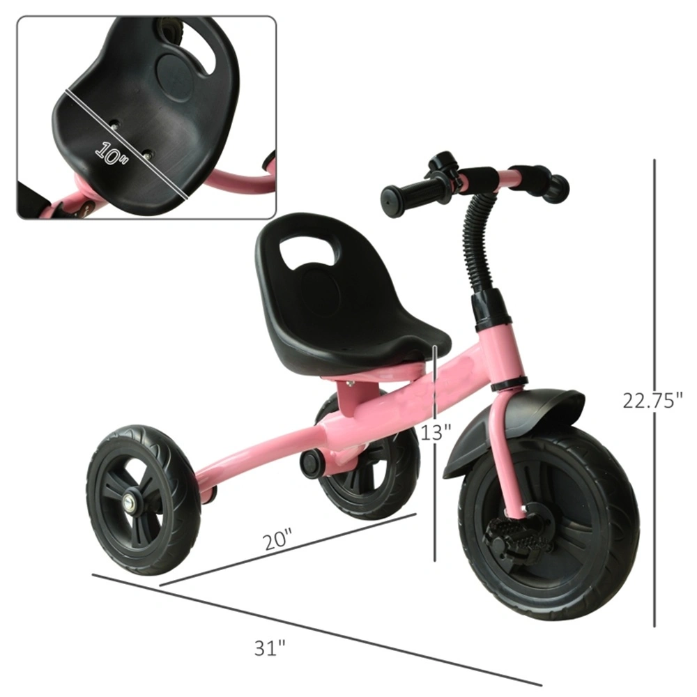 Kids Bicycle Ride-On Toy for Toddlers & Children, Outdoor Play Bike, Sturdy Frame, Ages 2-5 view 2