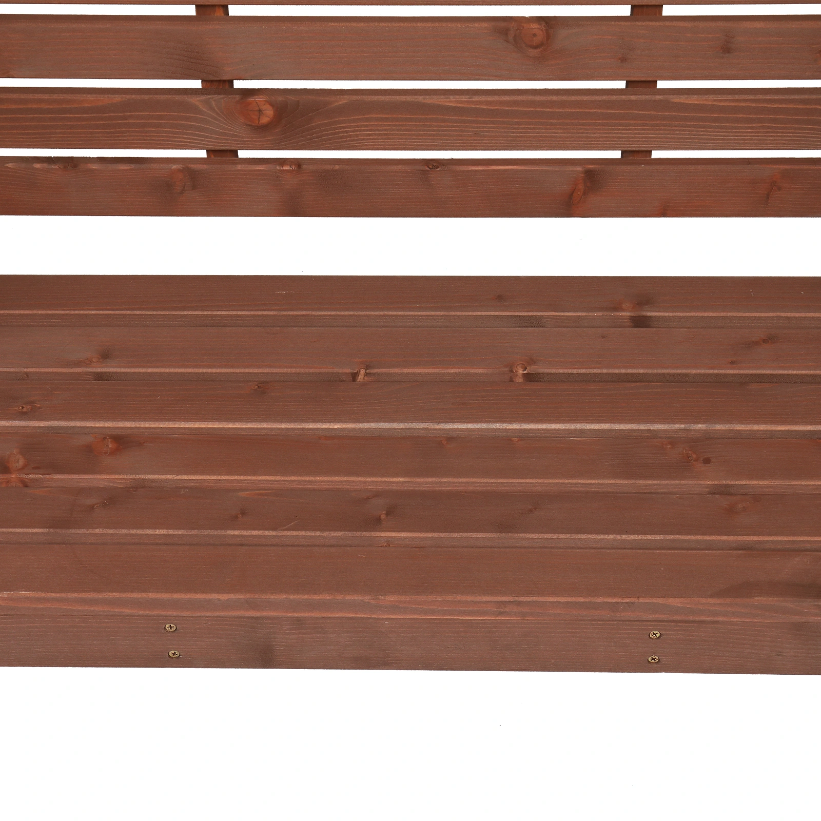 6.8FT Wooden Arch with Bench for 2 People, Garden Arbor Trellis for Climbing Plant, Outdoor Garden Lawn Backyard Patio Decor, Dark Brown view 20