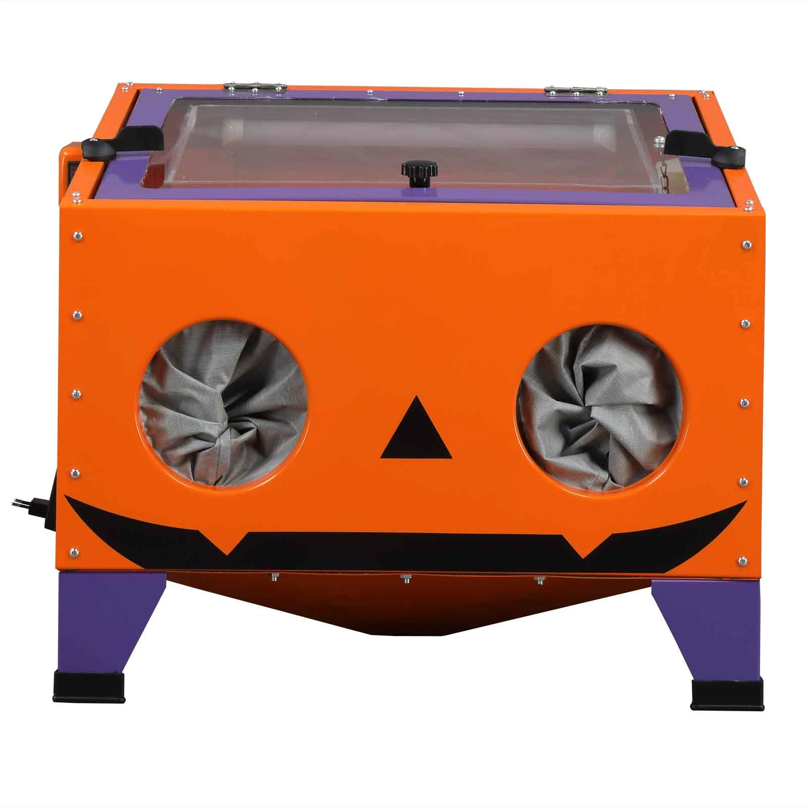 25 Gallon Bench Top Air Sandblasting Cabinet Sandblaster Blast Large Cabinet Orange view 20