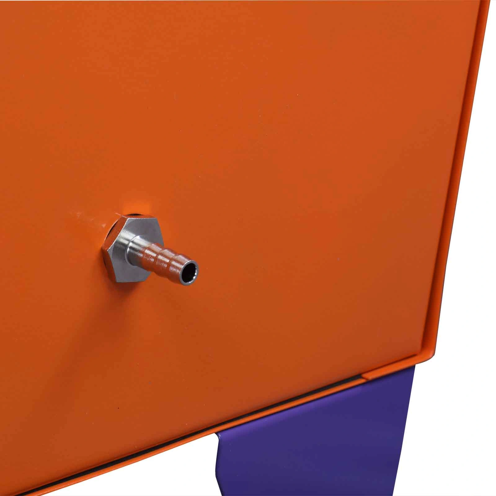 25 Gallon Bench Top Air Sandblasting Cabinet Sandblaster Blast Large Cabinet Orange view 24