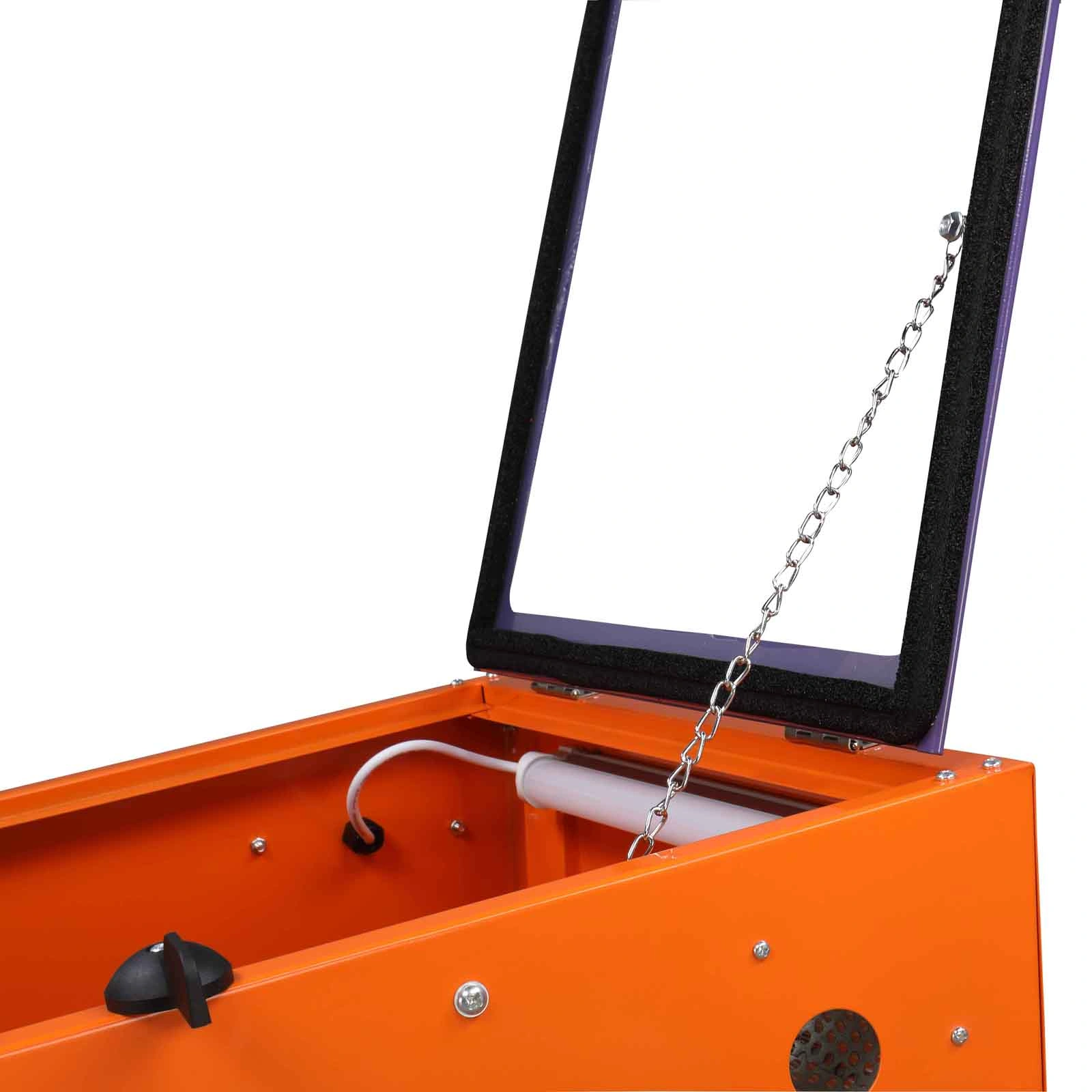 25 Gallon Bench Top Air Sandblasting Cabinet Sandblaster Blast Large Cabinet Orange view 27