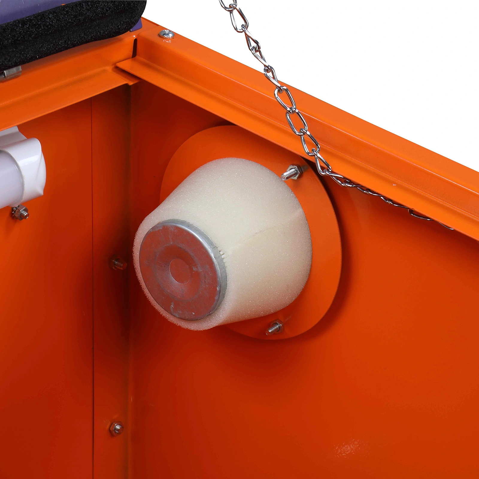 25 Gallon Bench Top Air Sandblasting Cabinet Sandblaster Blast Large Cabinet Orange view 43