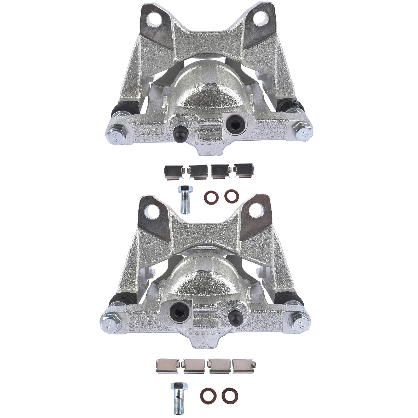2pcs Rear Brake Caliper w/Bracket Replacement for Dodge Nitro Jeep Liberty Wrangler 3.8L V6 view 5