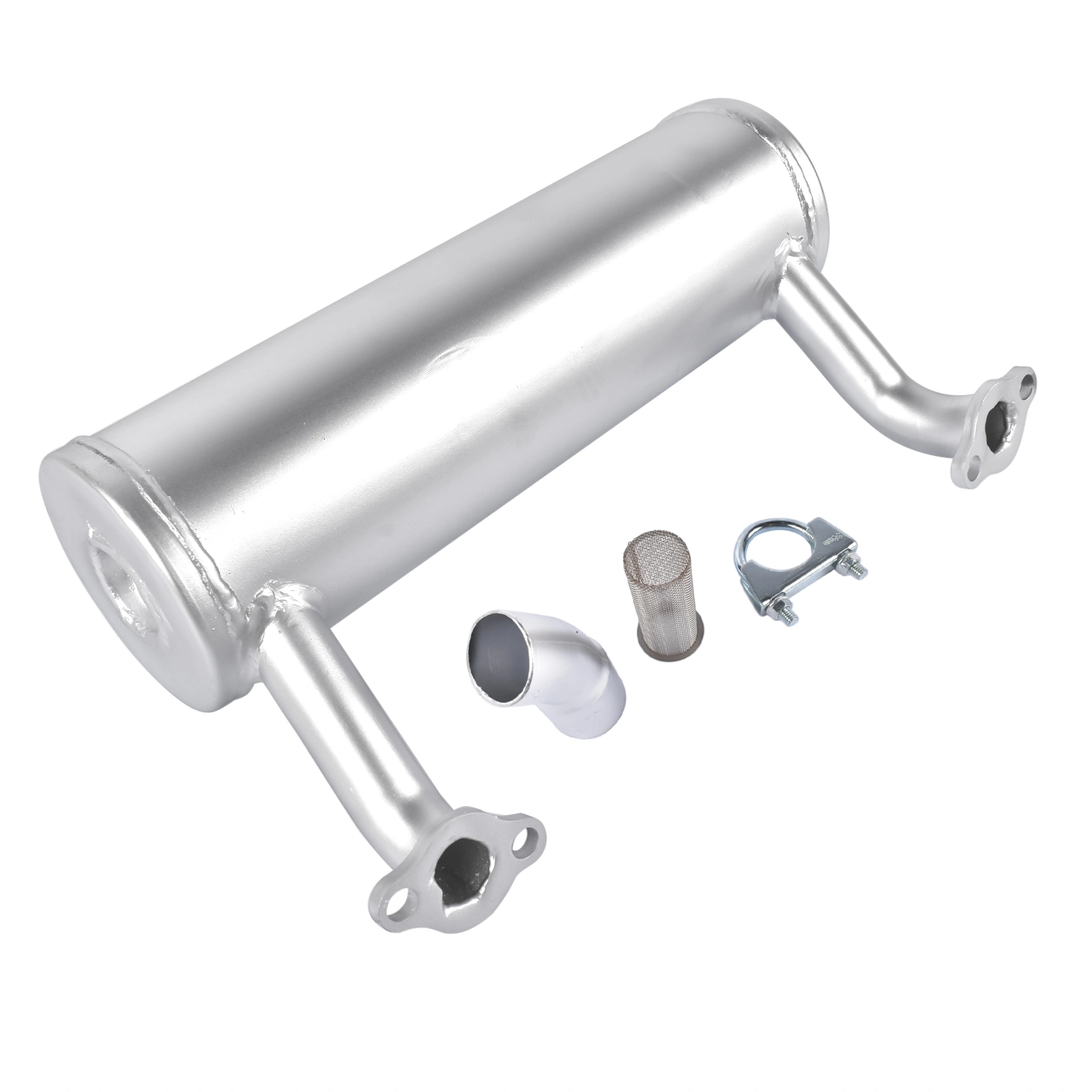 525750201 Muffler Kit Fit for Husqvarna Commercial Mower 26HP Kawasaki FX651V FX691V