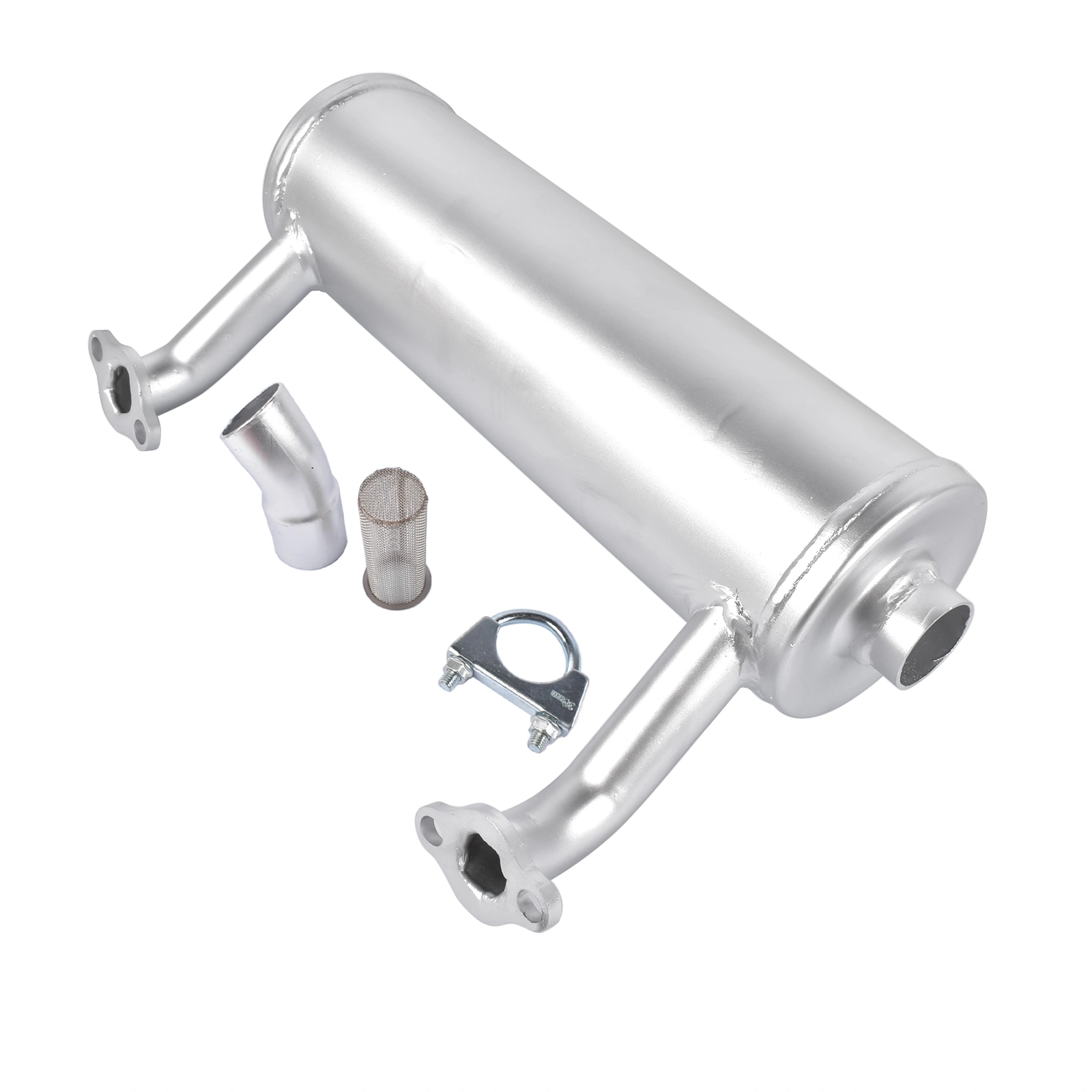 525750201 Muffler Kit Fit for Husqvarna Commercial Mower 26HP Kawasaki FX651V FX691V view 2
