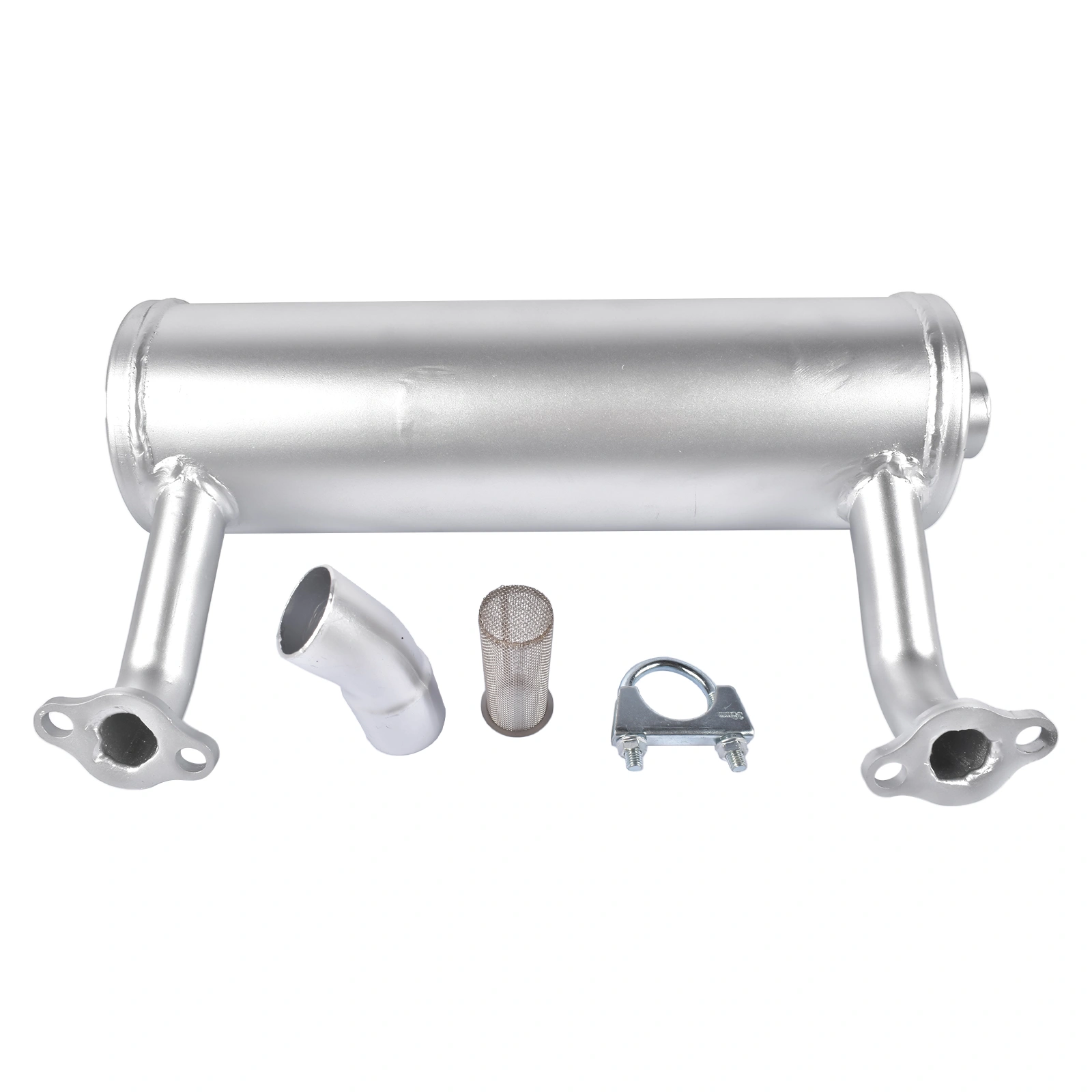 525750201 Muffler Kit Fit for Husqvarna Commercial Mower 26HP Kawasaki FX651V FX691V view 3