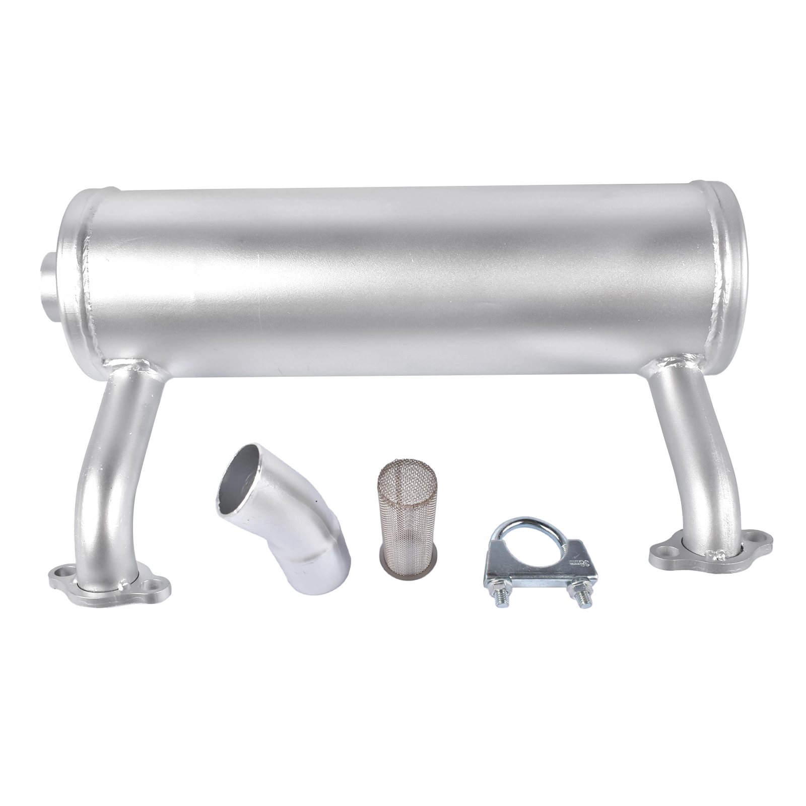 525750201 Muffler Kit Fit for Husqvarna Commercial Mower 26HP Kawasaki FX651V FX691V view 4