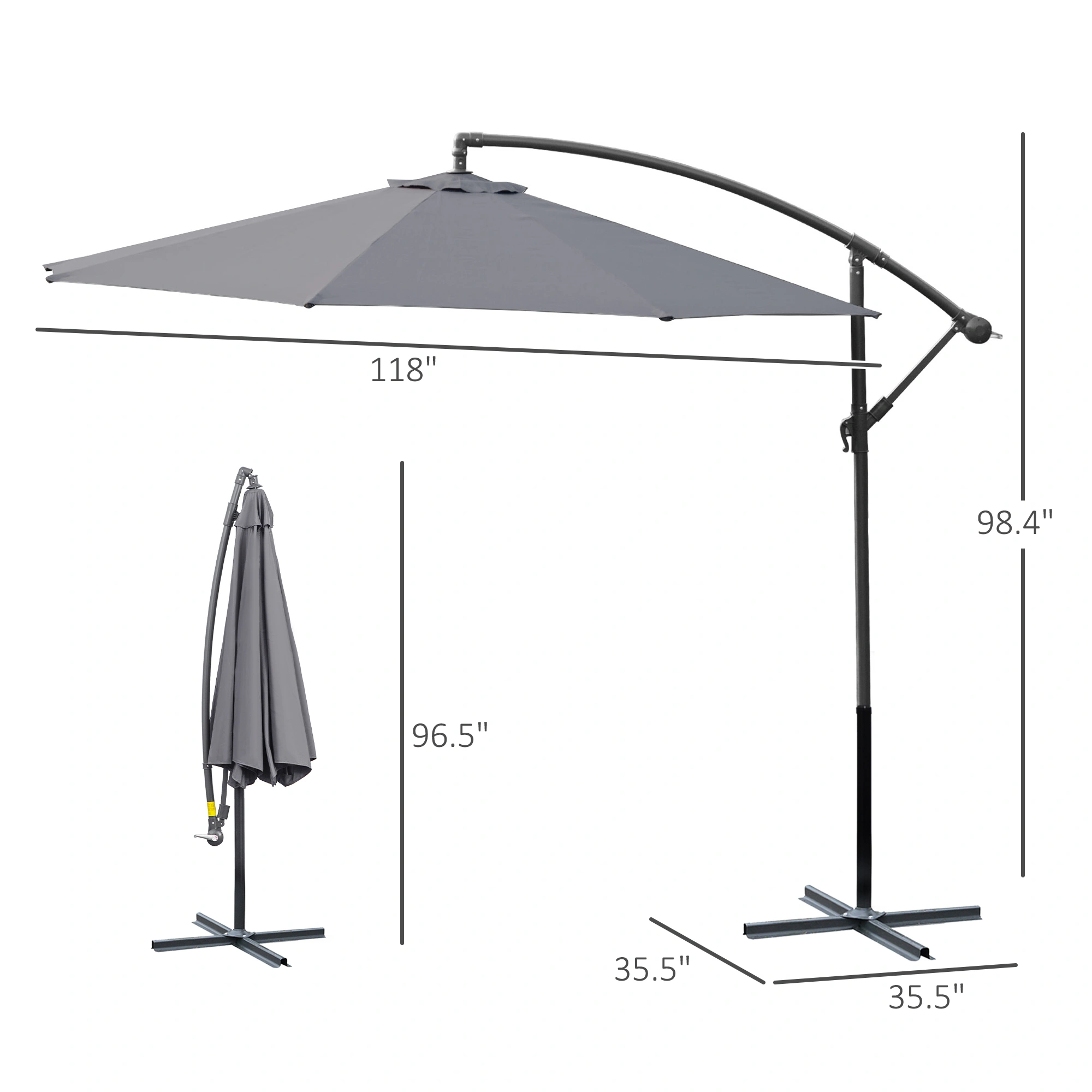 Durable Outdoor Umbrella view 2