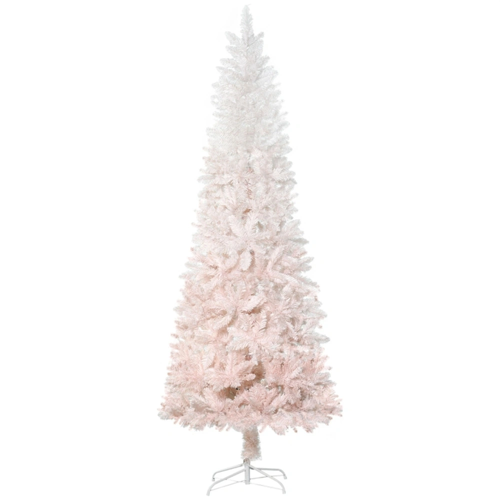 6FT Christmas Tree with Stand, Pre-Lit Artificial Pine Tree, Full Holiday Decor for Home, Party, Living Room