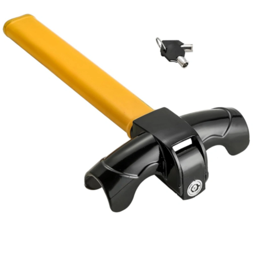 Heavy Duty Steering Wheel Lock Anti-Theft Rotary Security Bar Universal for Car Van