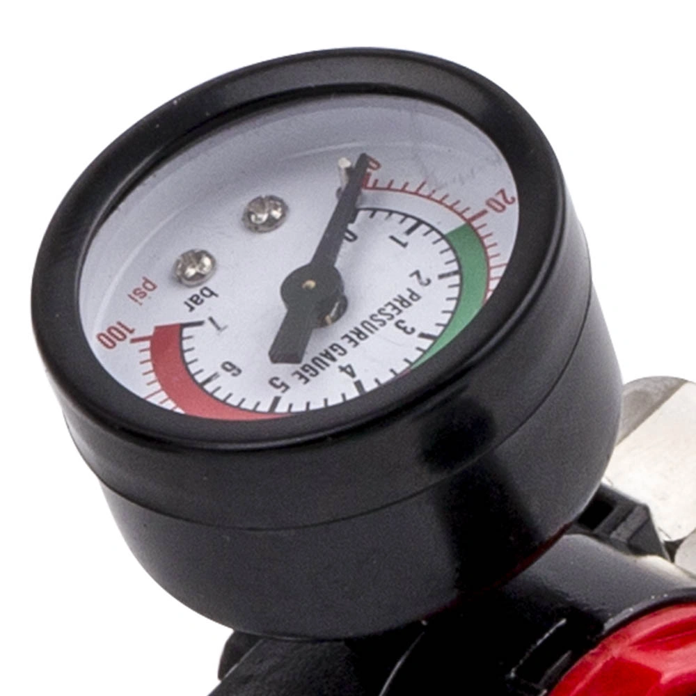 2.5mm HVLP Feed Car Air Spray Gun Kit W/ Regulator Gauge Paint Sprayer view 7
