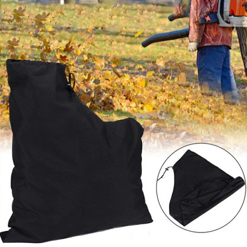 Garden Leaf Grass Blower Bag Shredder Vacuum Collection Sack Storage Replacement - Black view 2