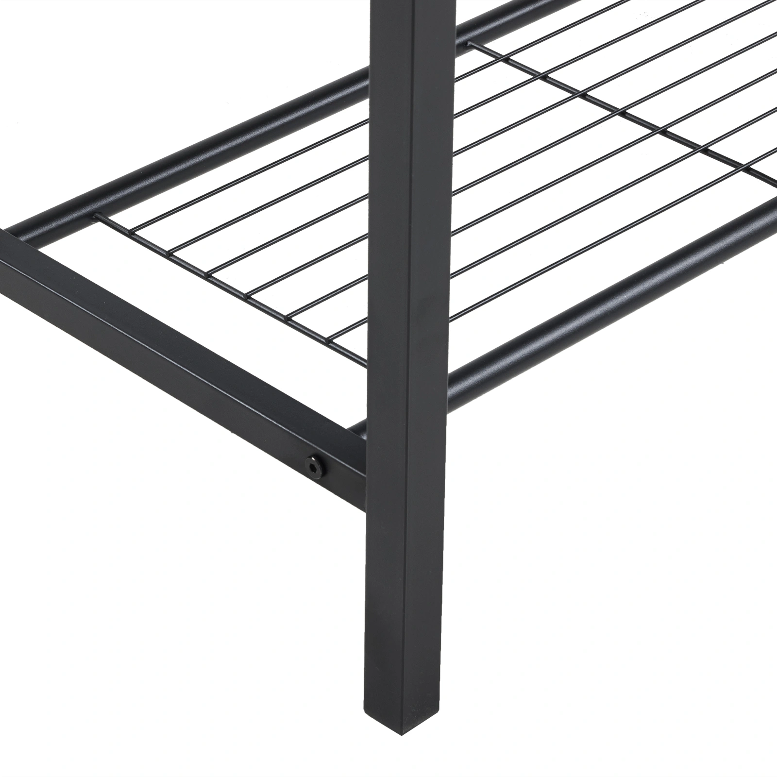 Dining Table Set for 4, Kitchen Table with 2 Chairs and a Bench, 4 Piece Kitchen Table Set for Small Space, Home Kitchen Bar Pub Apartment, Gray view 15