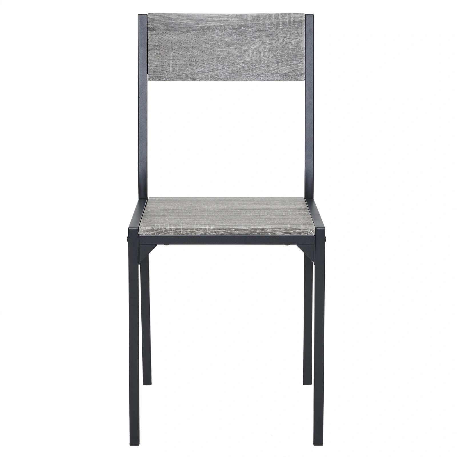 Dining Table Set for 4, Kitchen Table with 2 Chairs and a Bench, 4 Piece Kitchen Table Set for Small Space, Home Kitchen Bar Pub Apartment, Gray view 8
