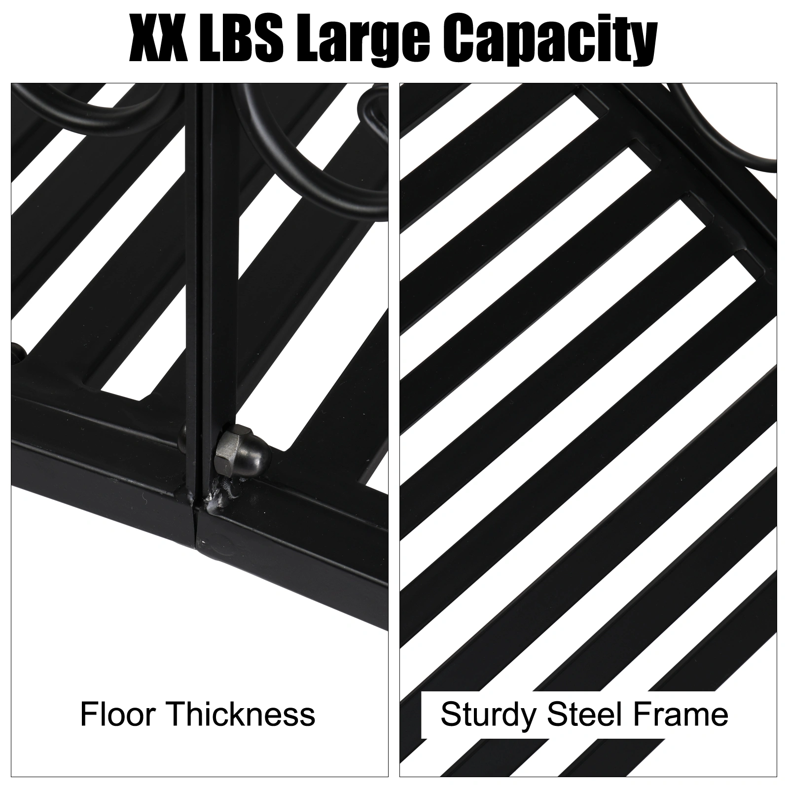 119*67*71cm Courtyard With Bird Pattern Arched Handrail Courtyard Iron Bridge Black view 10
