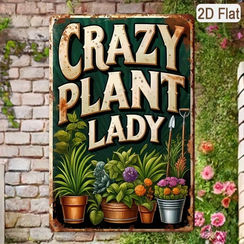 Vintage Rustic Aluminum Sign 8x12 Inch 20.3x30.5cm Metal Wall Decor Home Decoration CIFbuy TikTok Temu Pick-Up view 2