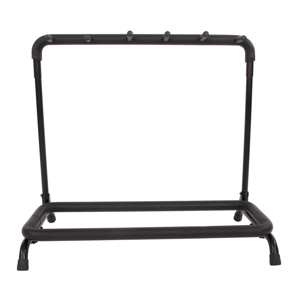 5-Slot Guitar Holder Rack Stand Black view 2