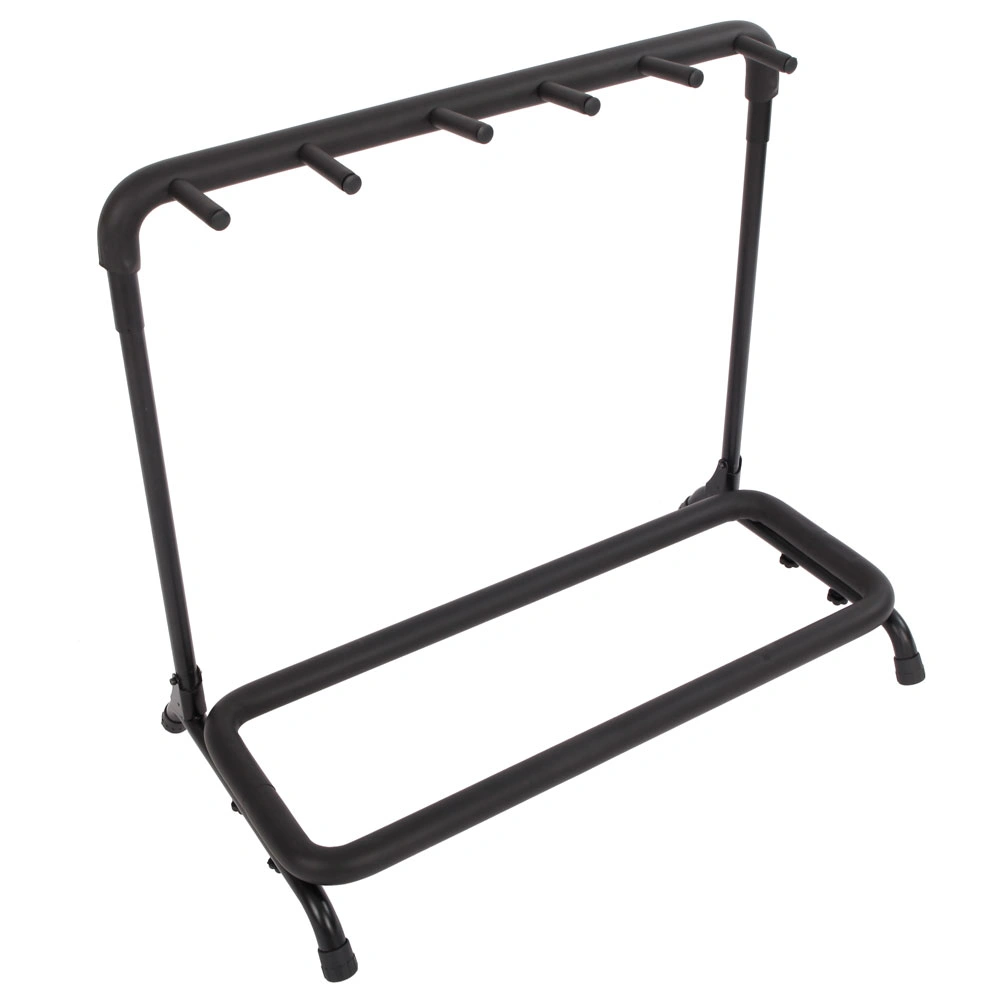 5-Slot Guitar Holder Rack Stand Black view 5
