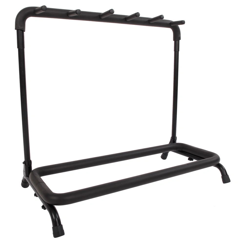 5-Slot Guitar Holder Rack Stand Black view 6