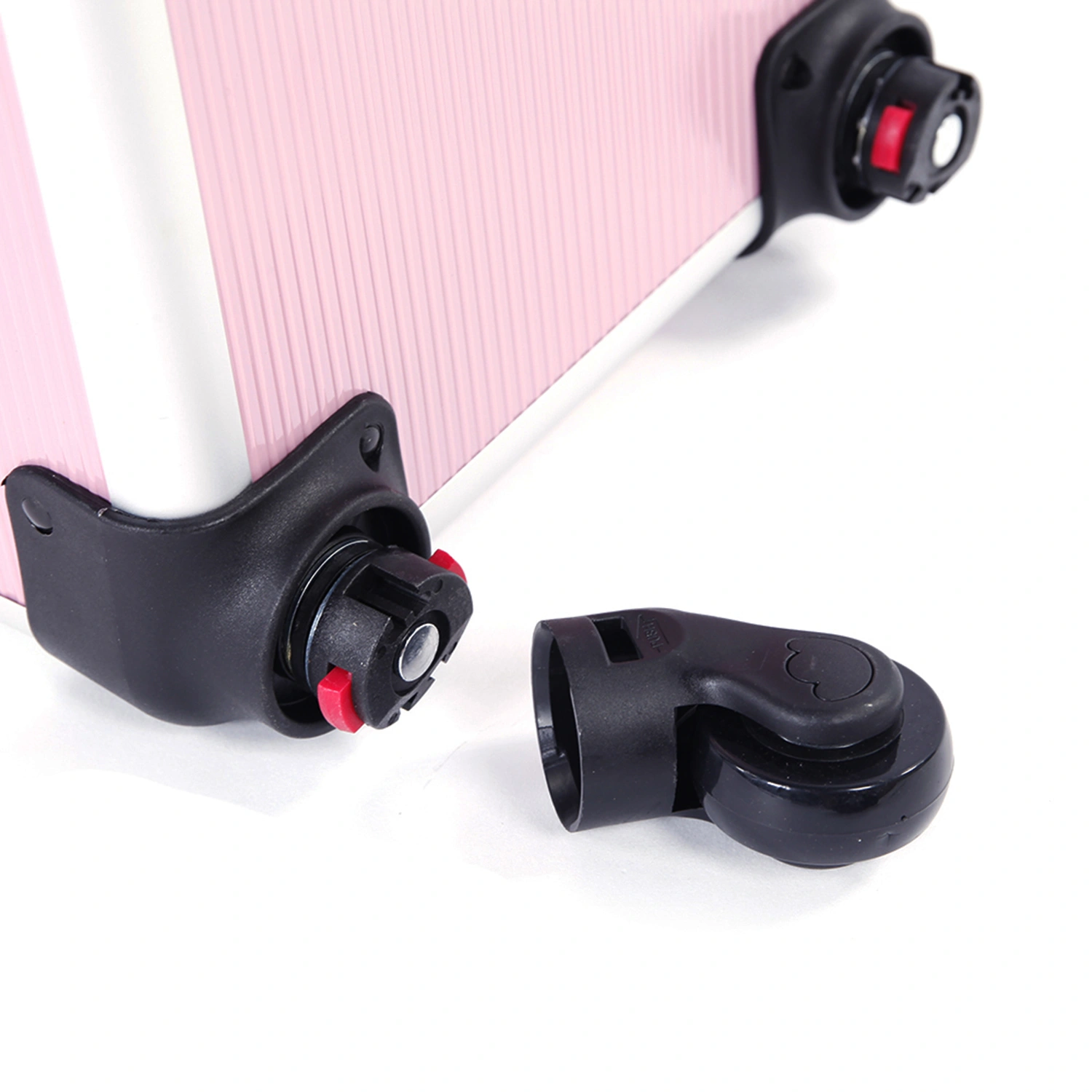 4 in 1 Aluminum Cosmetic Makeup Case Tattoo Box Pink view 12